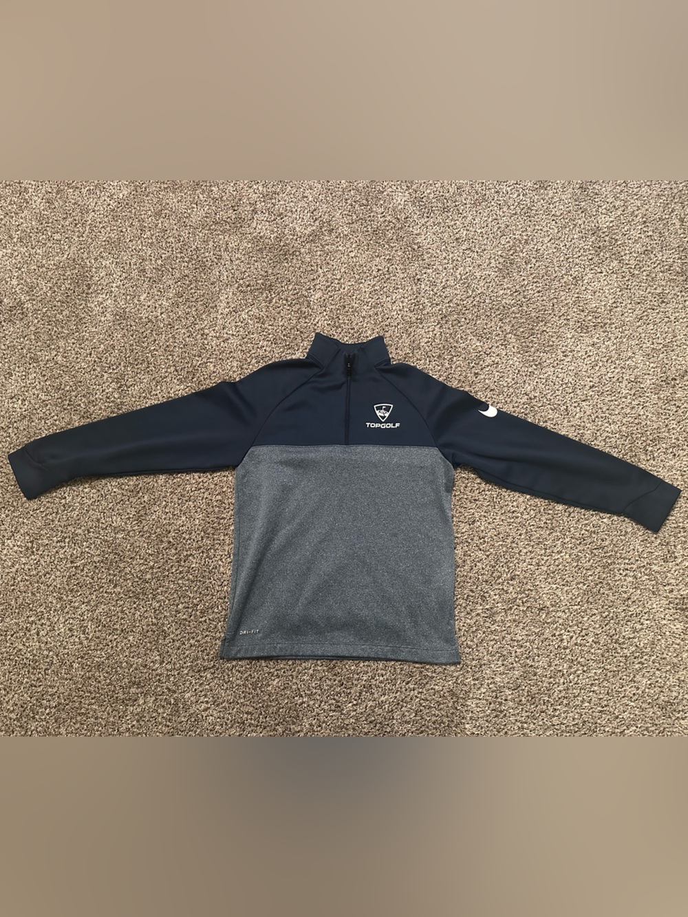 Kids' TOPGOLF Nike Quarter-Zip Pullover
